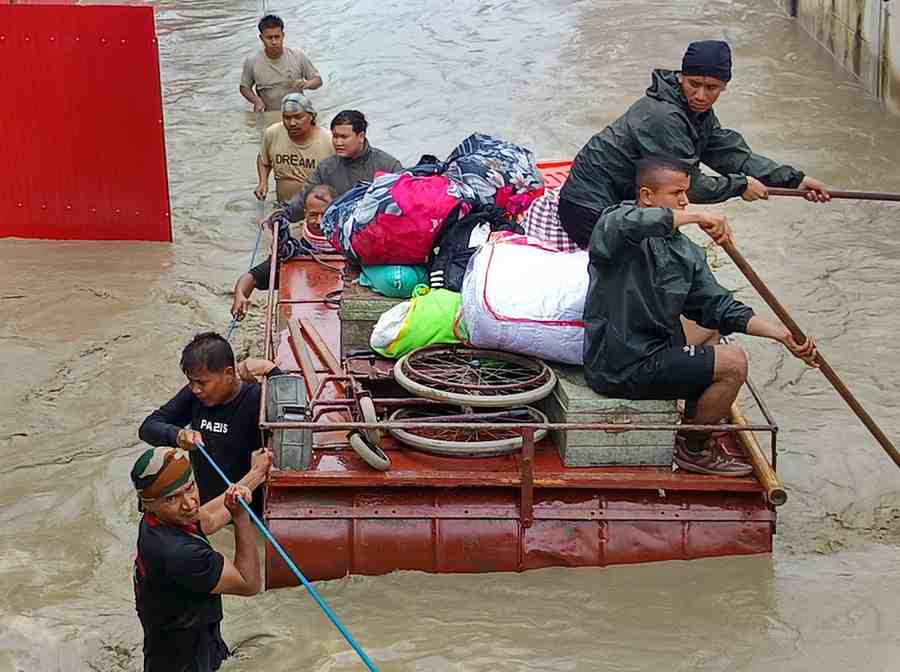 Over 56,000 people affected, 10,477 houses damaged in Manipur floods